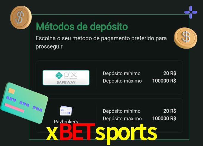 O cassino xbetsports oferece uma grande variedade de métodos de pagamento
